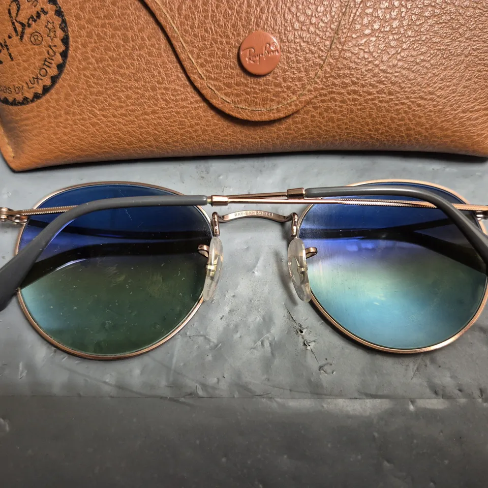 RAY-BAN RB 3447 ROUND MEAL SHADES