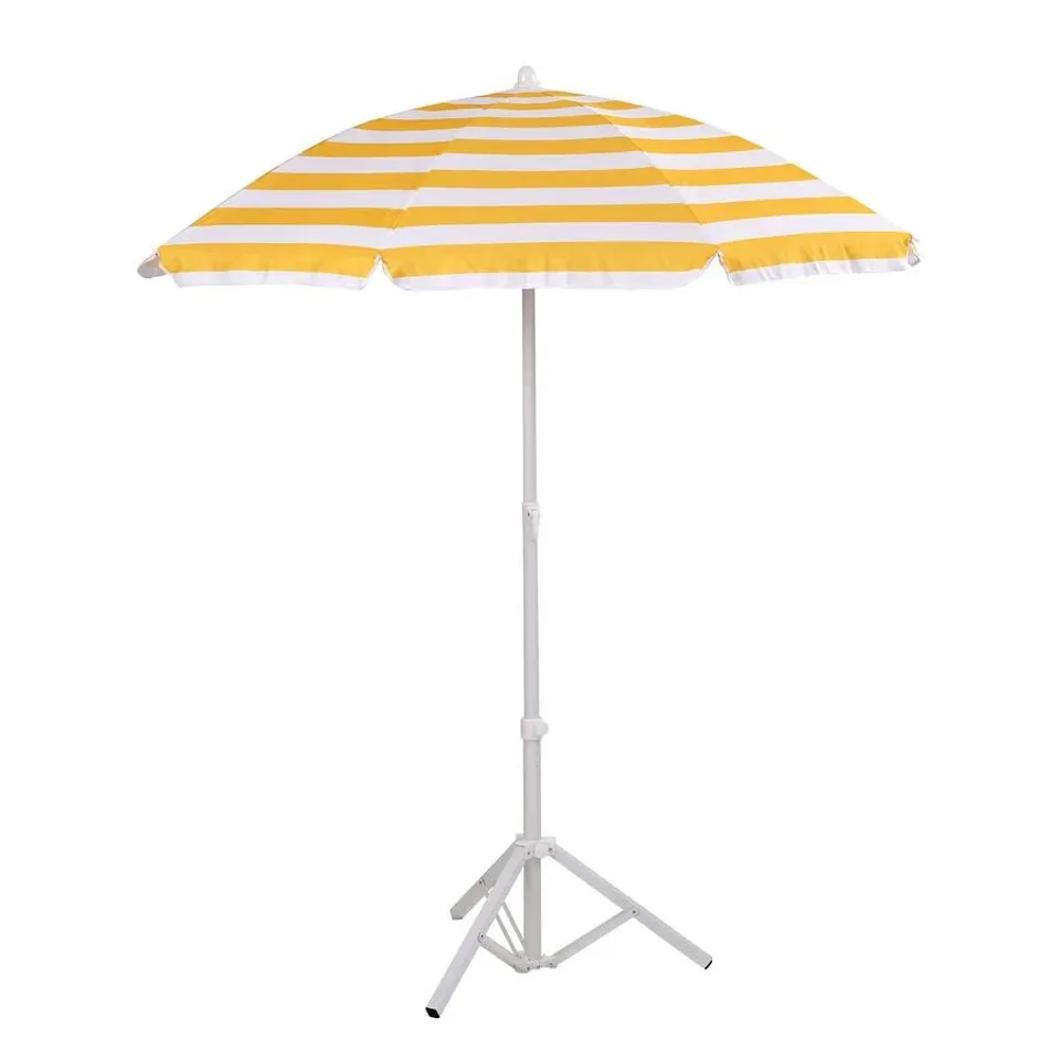 MULTI-PURPOSE ADJUSTABLE PARASOL WITH CARRY BAG SIZE 170 CM - YELLOW