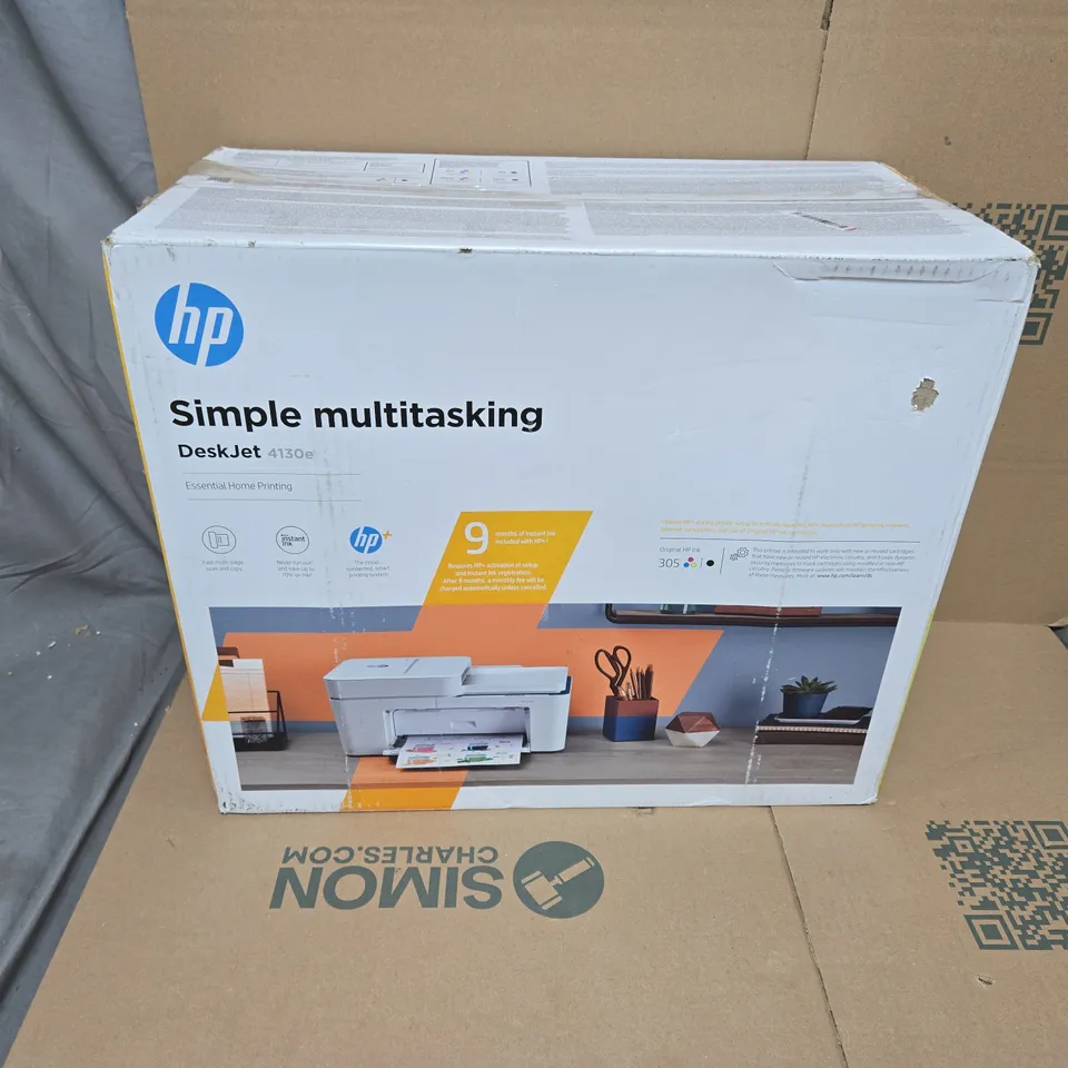 HP DESKJET 4130E ALL-IN-ONE PRINTER – BOXED