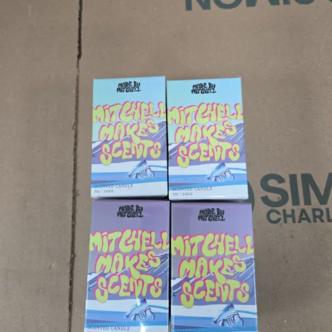 MITCHELL MAKES SCENTS SCENTED CANDLES – SET OF 4