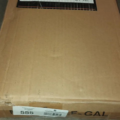 BOXED OFFICE CHAIR IN GREY (1 BOX)