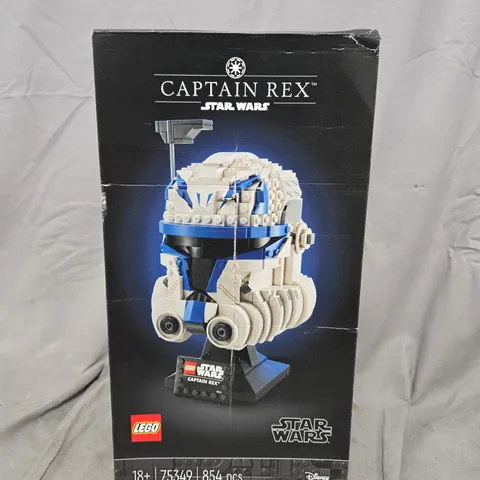 LEGO STAR WARS CAPTAIN REX HELMET – 854 PIECES, SET 75349, BOXED