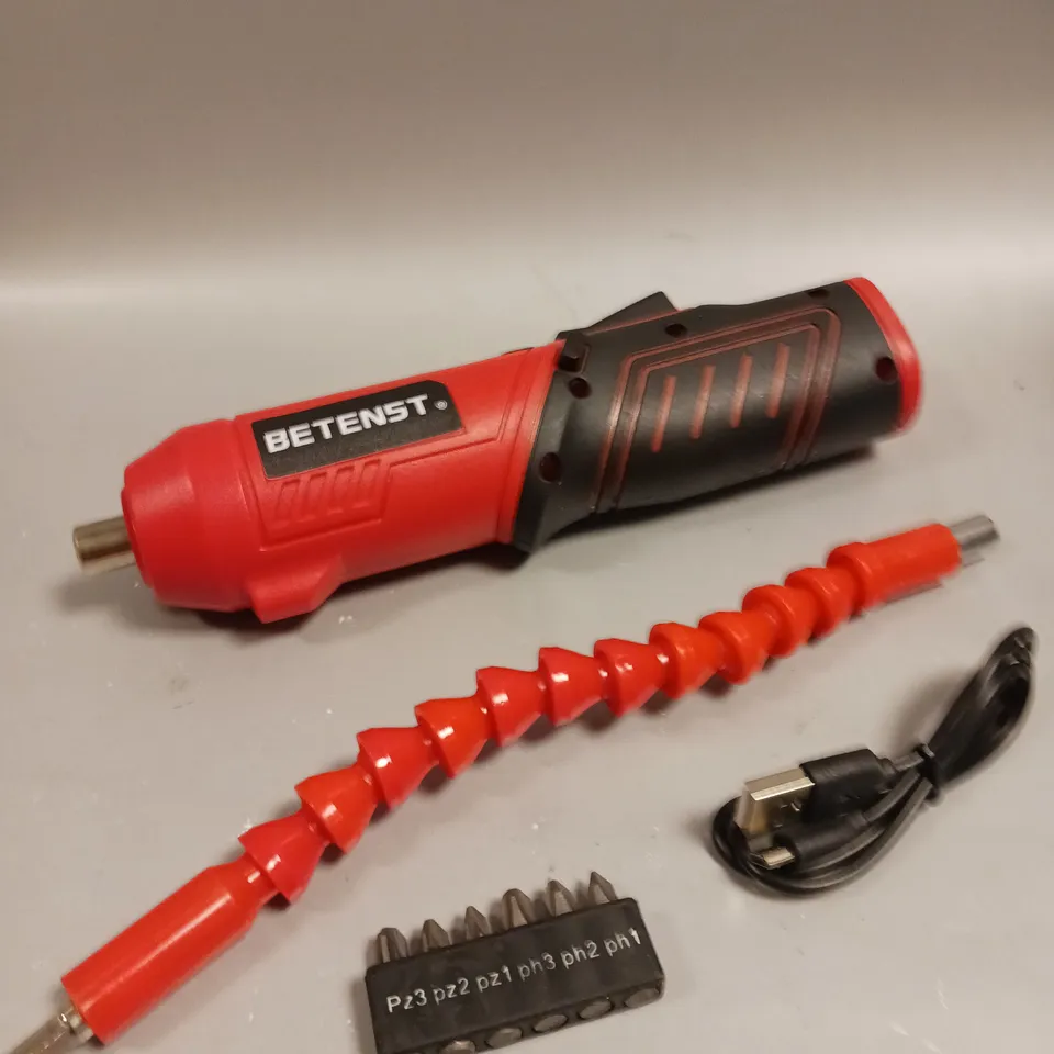 BETENST 3.6V CORDLESS SCREWDRIVER 