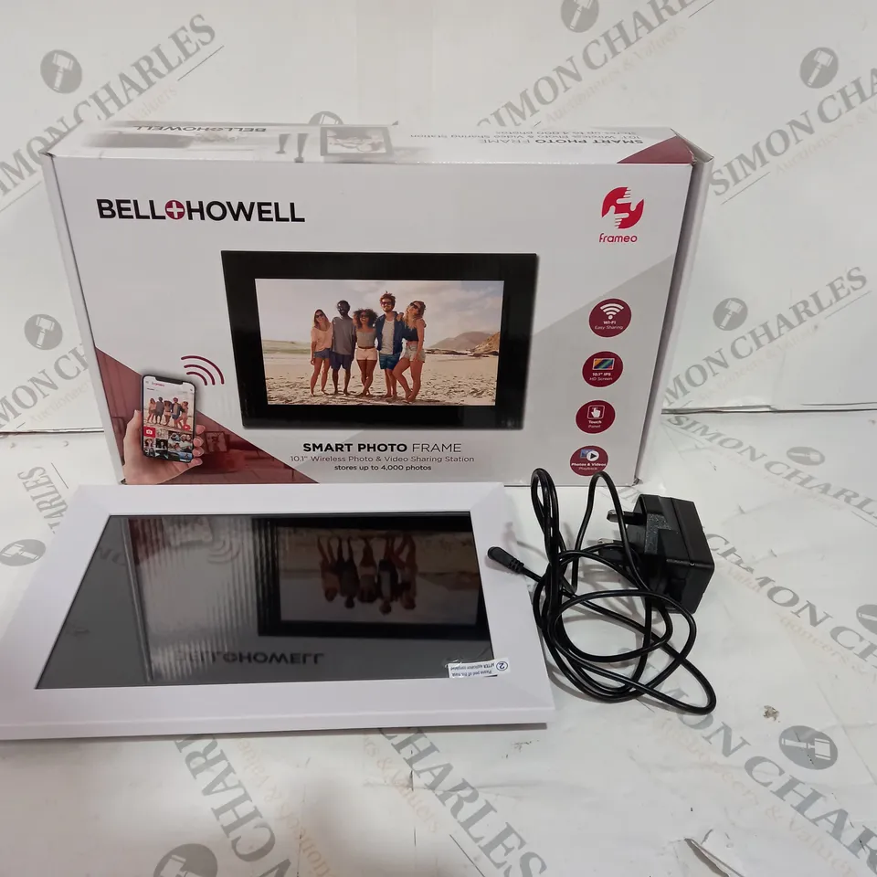 BOXED BELL & HOWELL SMART PHOTO FRAME 10.1" BHDPF101