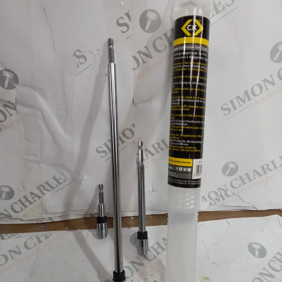 C.K QUICK RELEASE EXTENSION BAR 3 PACK 