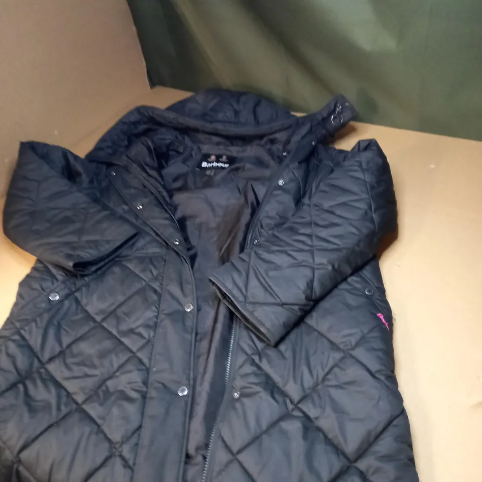 WOMENS BARBOUR QUILTED PADDED COAT SIZE 8