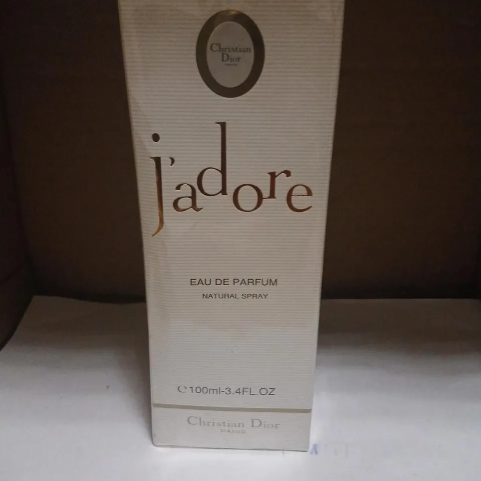 BOXED  DIOR J'ADORE EAU DE PARFUM SPRAY 100ML 