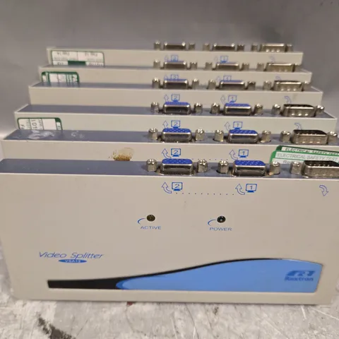 APPROX 6 REXTRON VIDEO SPLITTERS VSA12