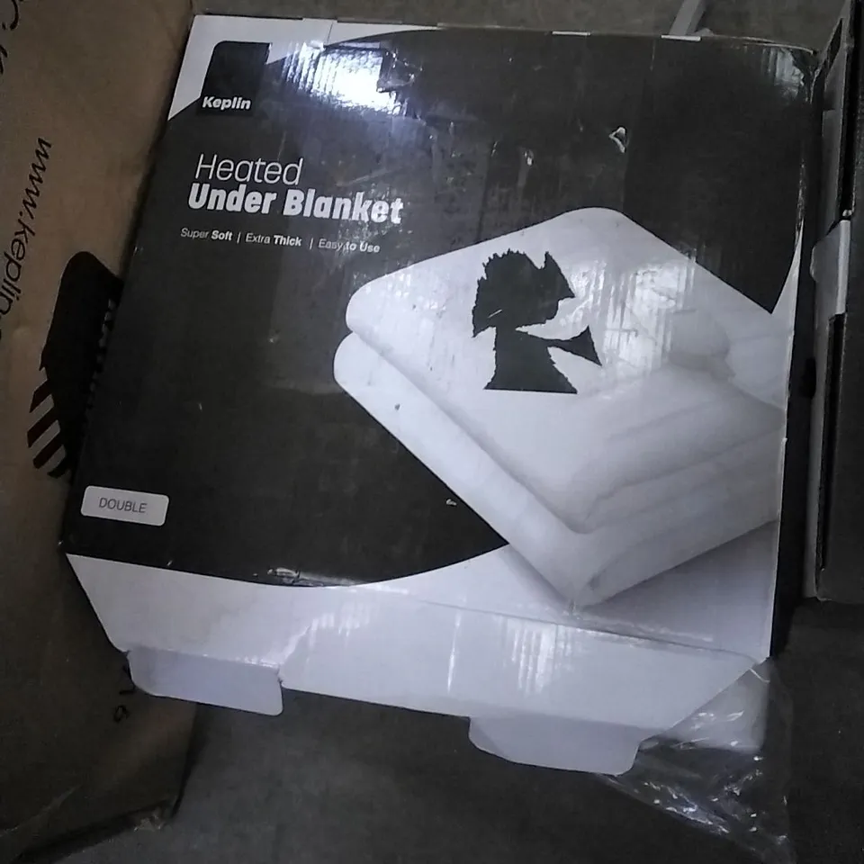 BOXED KEPLIN HEATED UNDER BLANKET - DOUBLE 