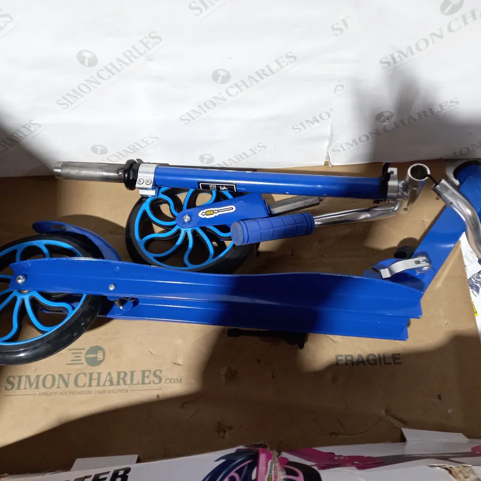 BOXED AODI BLUE SCOOTER