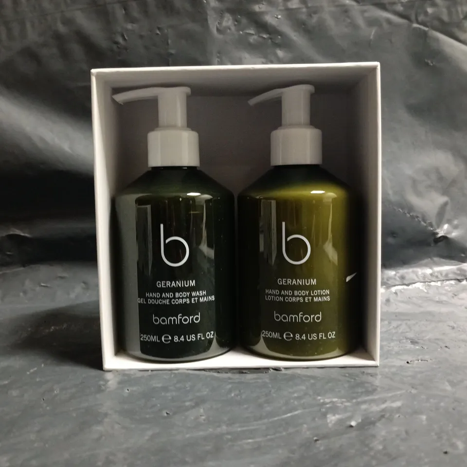 BAMFORD GERANIUM DUO GIFT SET