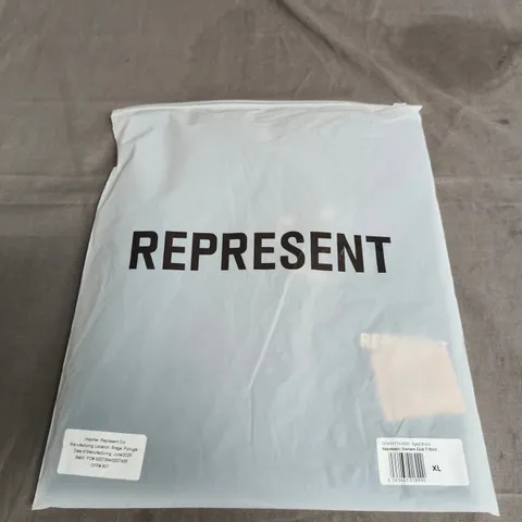 REPRESENT OWNERS CLUB T-SHIRT – AGED BLACK – XL