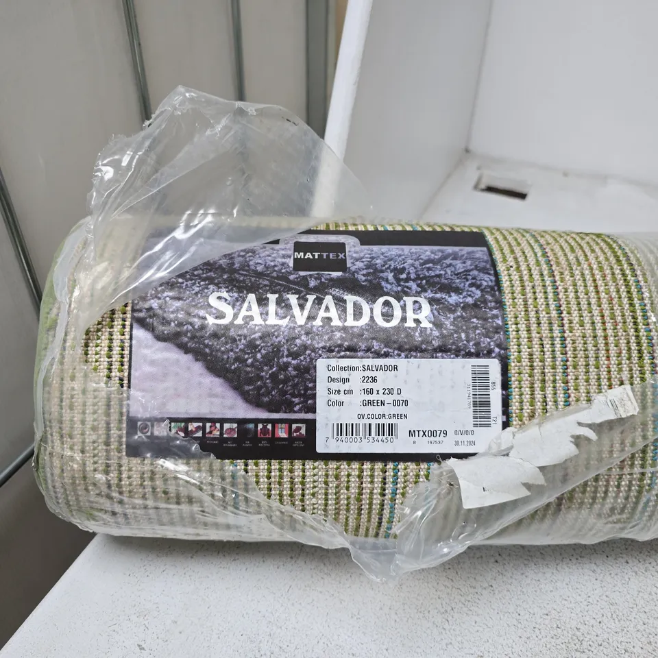 MATTEX SALVADOR RUG – GREEN – 160 X 230 CM