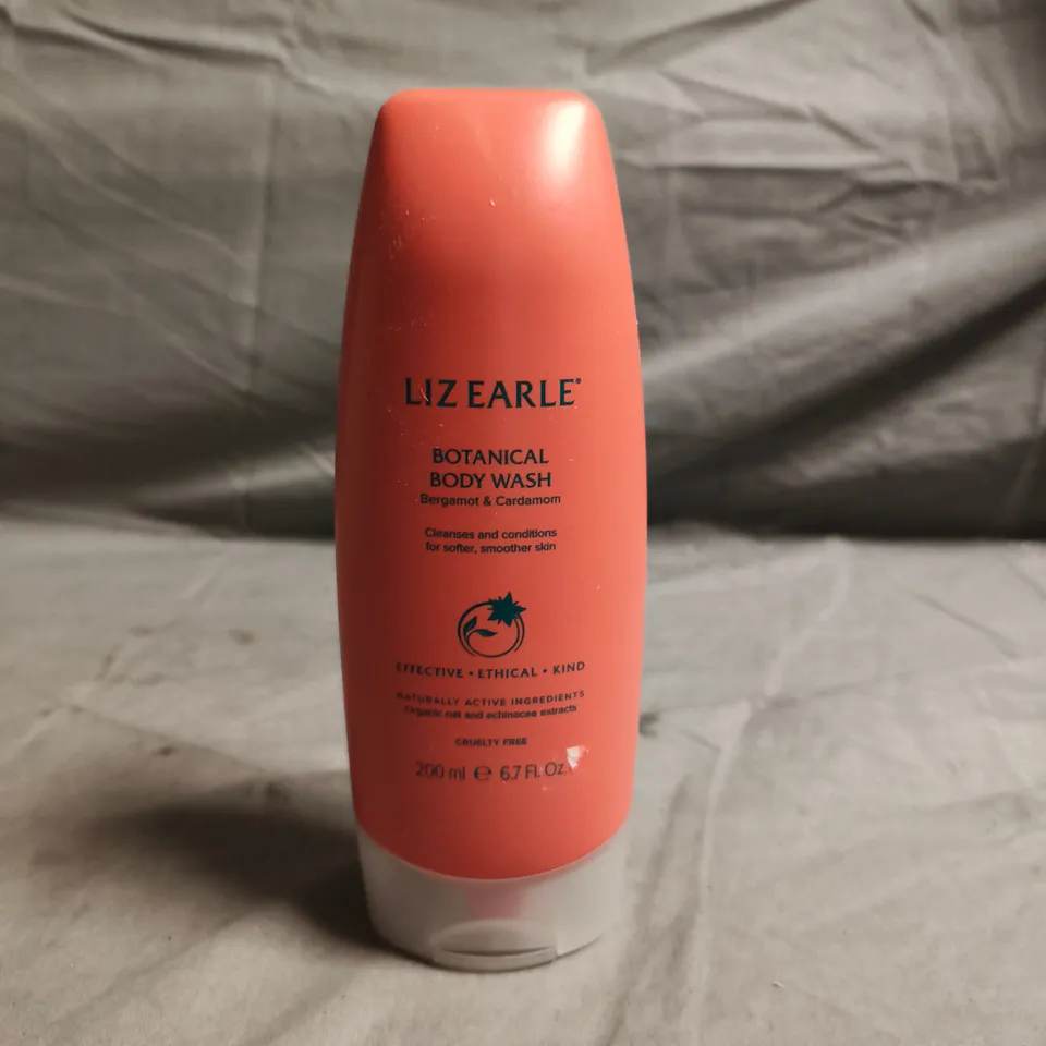 LIZ EARLE BOTANICAL BODY WASH – BERGAMOT & CARDAMOM, 200 ML