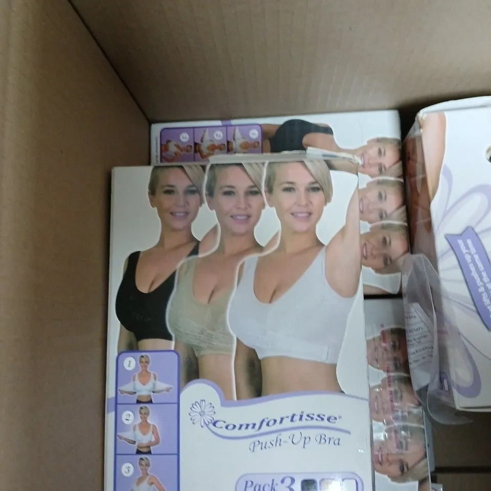 BOX OF 5 COMFORTABLE PUSH UP BRA (5X3)