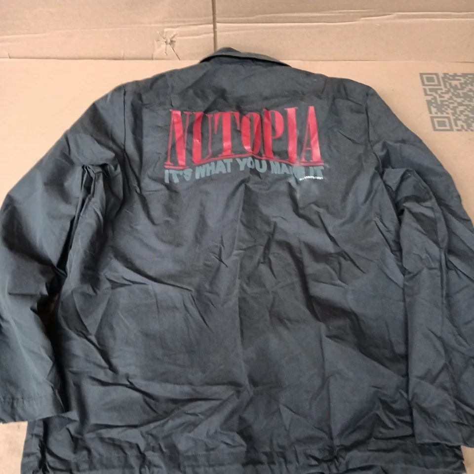 ALLSAINTS NUTOPIA JACKET IN BLACK - MEDIUM