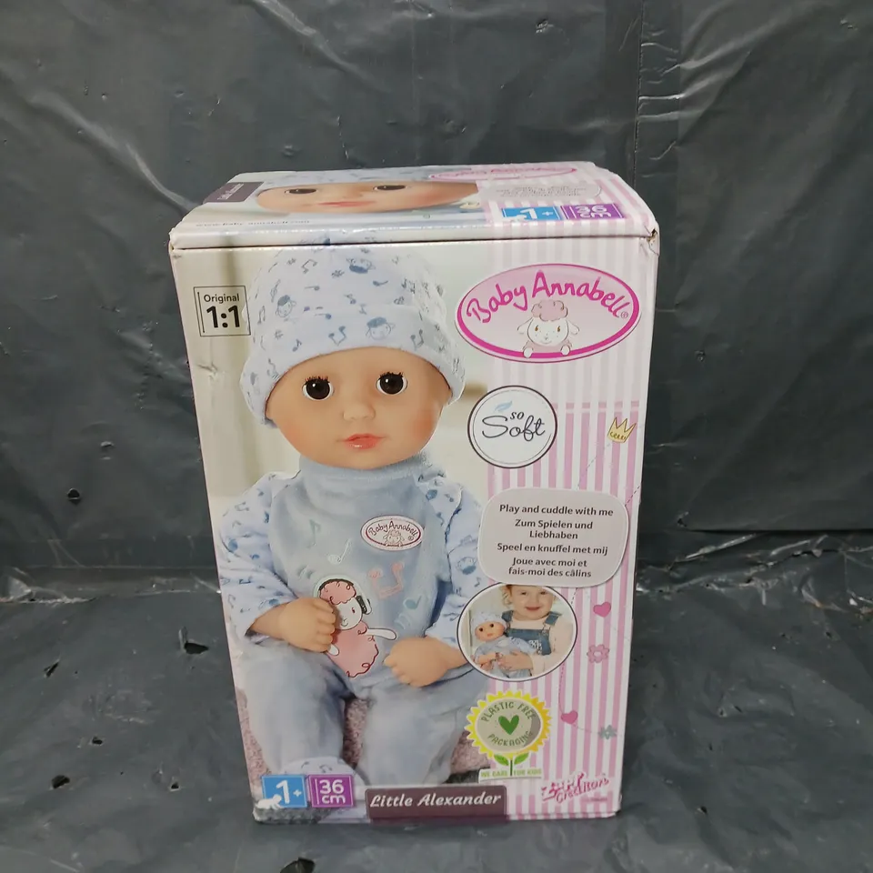 BABY ANNABELL LITTLE ALEXANDER  RRP £29.99