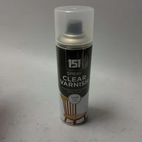 12 151 SPRAY CLEAR VARNISH MATT FINISH - COLLECTION ONLY