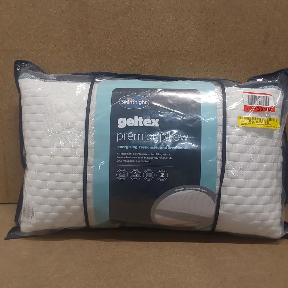 SILENTNIGHT GELTEX PREMIER LUXURY FIRM SUPPORT PILLOW 