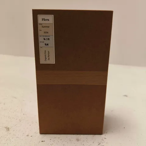 BOXED FFERN ORGANIC EAU DE PARFUM - 31ML