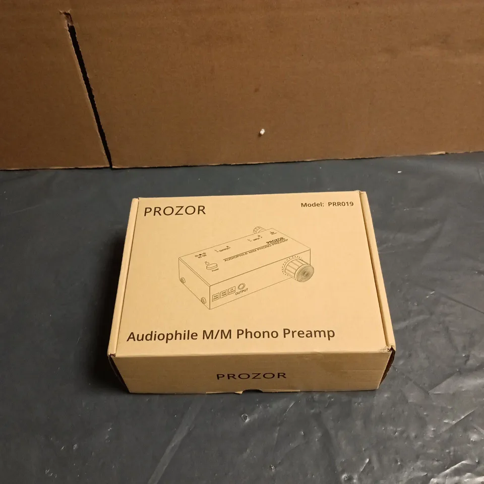 PROZOR PRR019 AUDIOPHILE M/M PHONO PREAMP BOXED