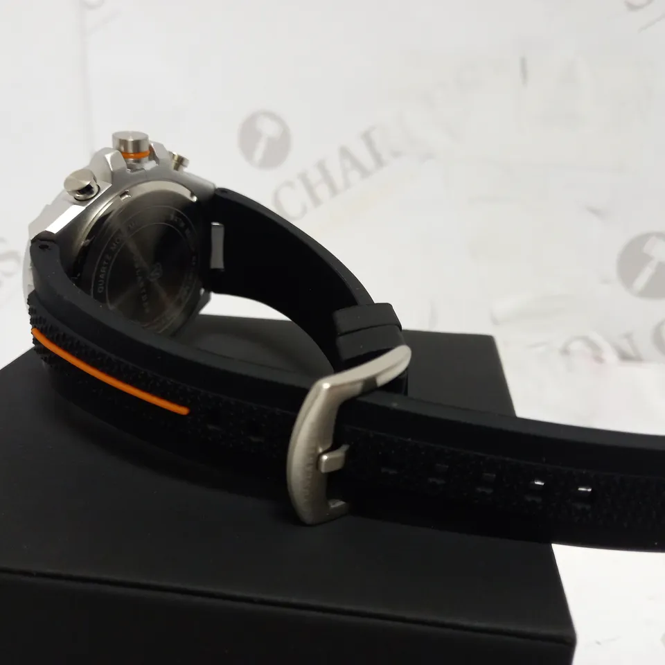 VONLANTHEN CHRONOGRAPH RUBBER STRAP WATCH