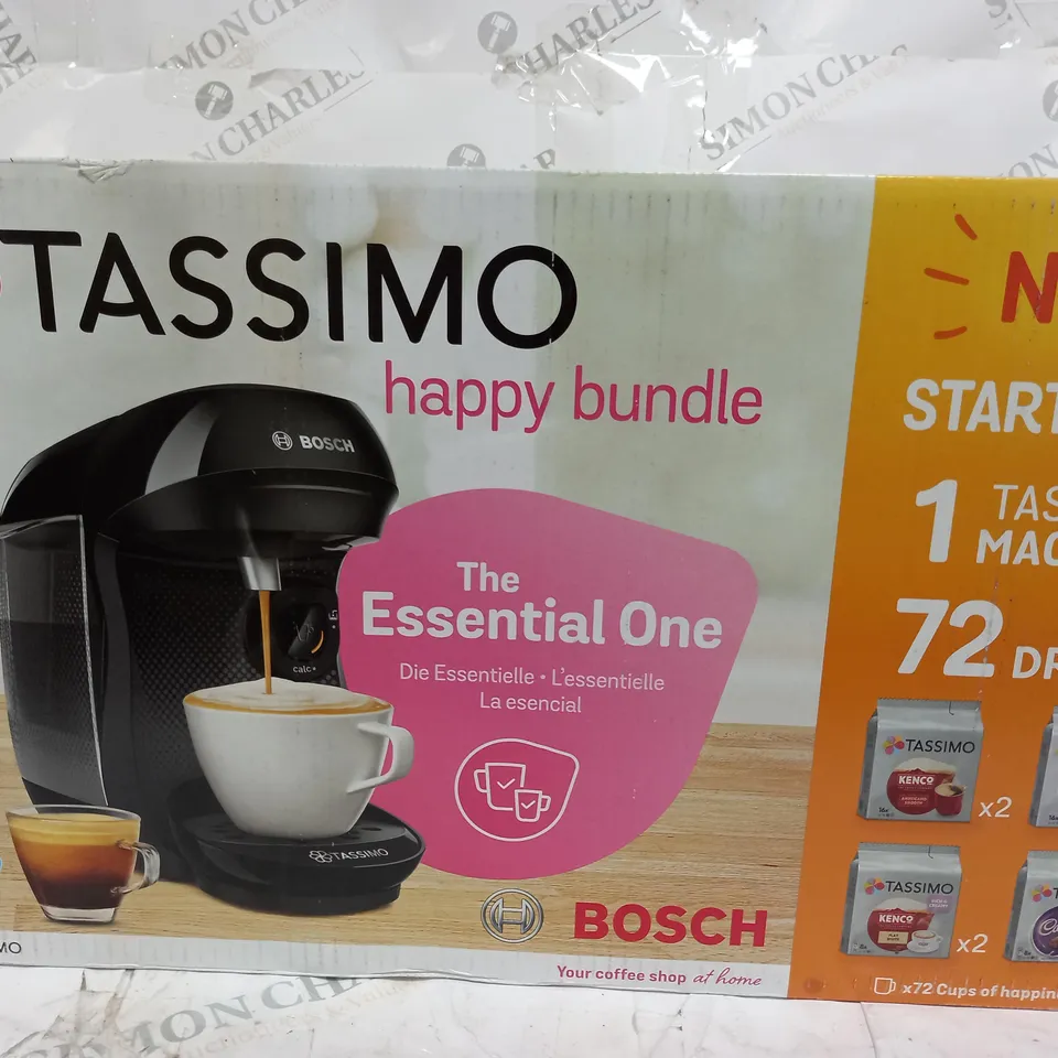 BOXED TASSIMO HAPPY BUNDLE RRP £127