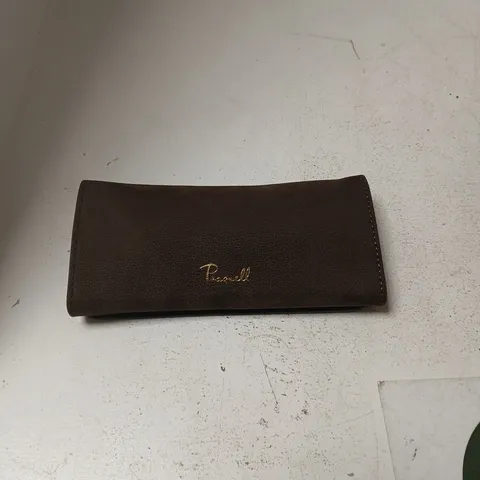 PRAGNELL BROWN LEATHER WALLET AND TORTOISESHELL SUNGLASSES