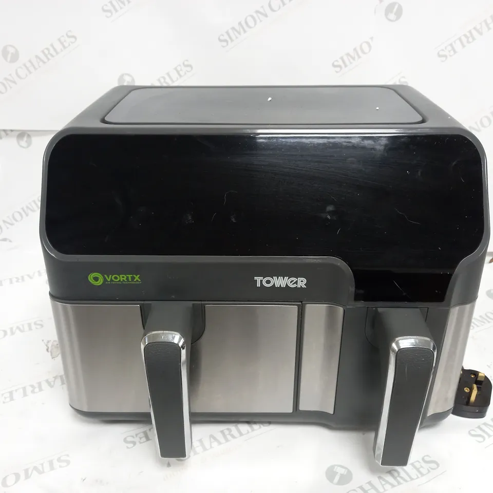 BOXED TOWER VORTEX T17099 ECO DUO DIGITAL AIRFRYER