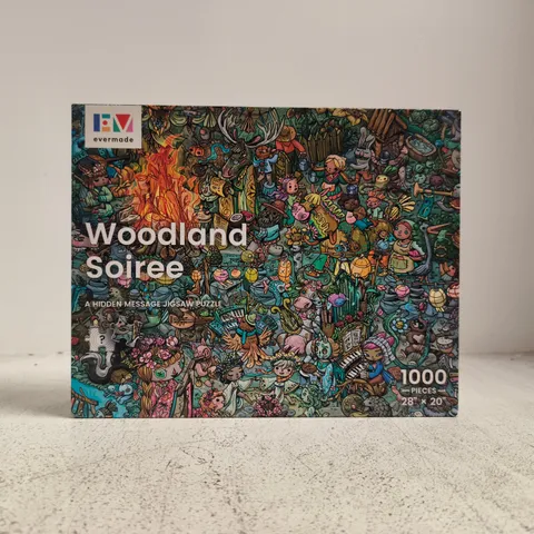 WOODLAND SOIREE 1000-PIECE JIGSAW PUZZLE BY EVERMADE