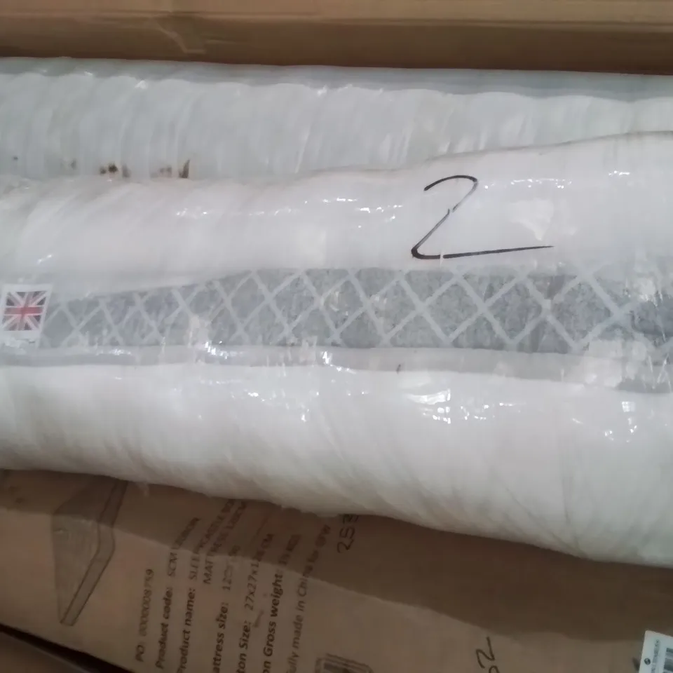 QUALITY BAGGED AND ROLLED SINGLE MATTRESS 