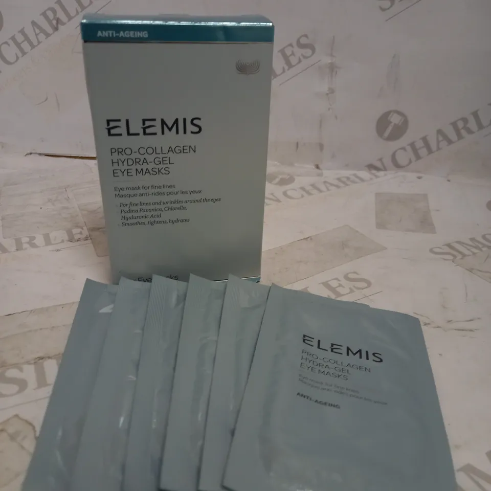 ELEMIS PRO COLLAGEN HYDRA GEL EYE MASKS 6PC
