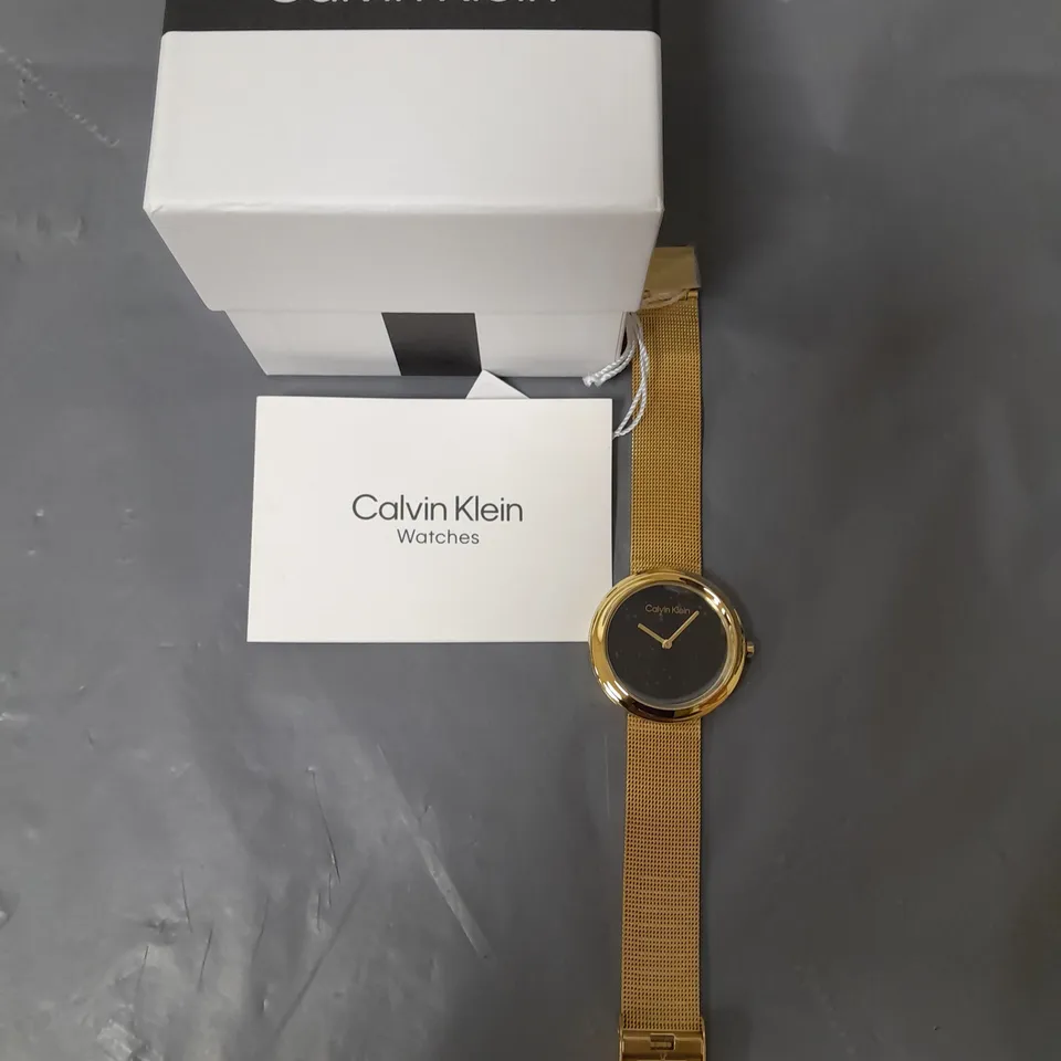 CALVIN KLEIN LADIES BRACELET WATCH 