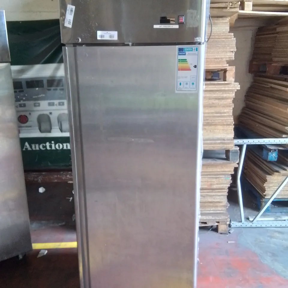 ARCTICA 2/1GN FREEZER SINGLE DOOR STAINLESS STEEL 670 LITRE HEC915 COMMERCIAL