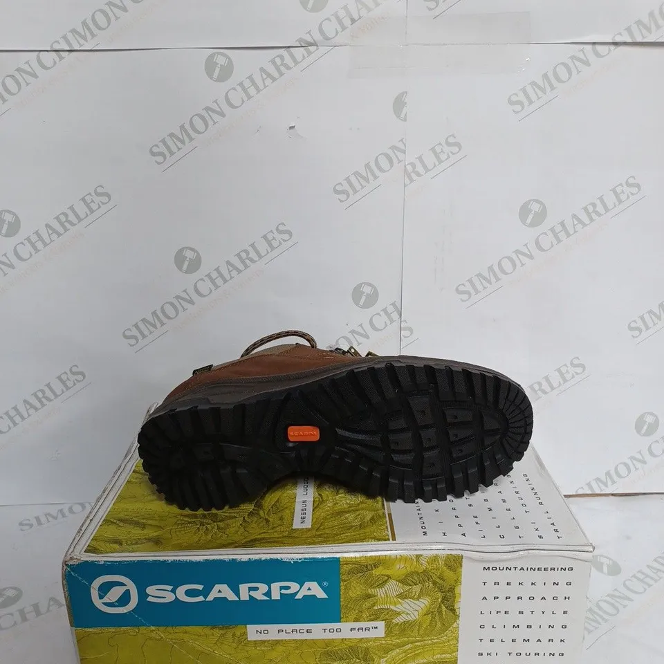 SCARPA CYRUS GTX WMN WALKING BOOTS IN BROWN - EU 40