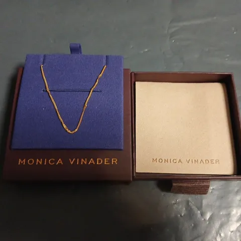 BOXED MONICA VINADER NECKLACE