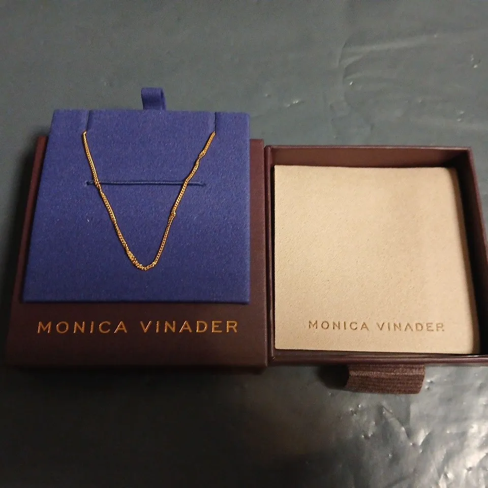 BOXED MONICA VINADER NECKLACE