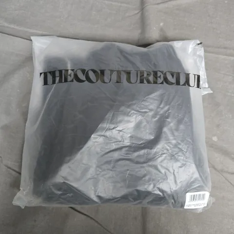 BAGGED THE COUTURE CLUB LAUNDERED CLASSIC STRAIGHT-LEG JOGGERS β WASHED BLACK β UK 10