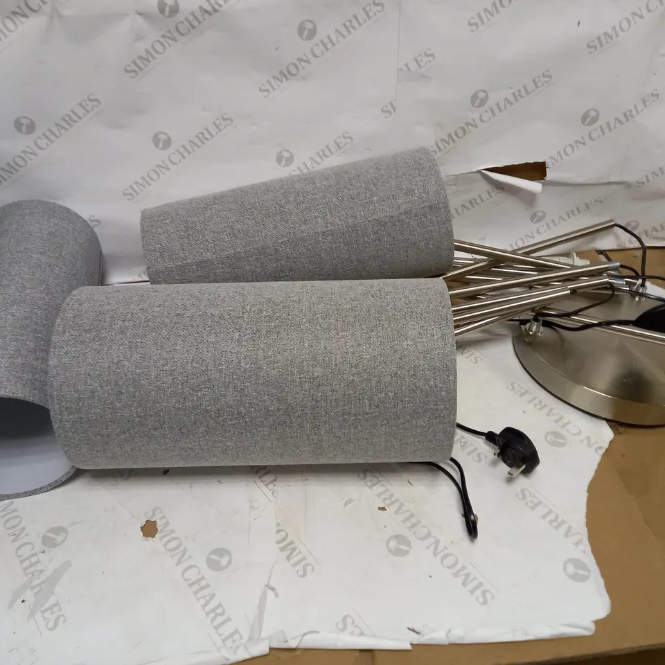 JOHN LEWIS TRIO SHELF FLOOR LAMP 