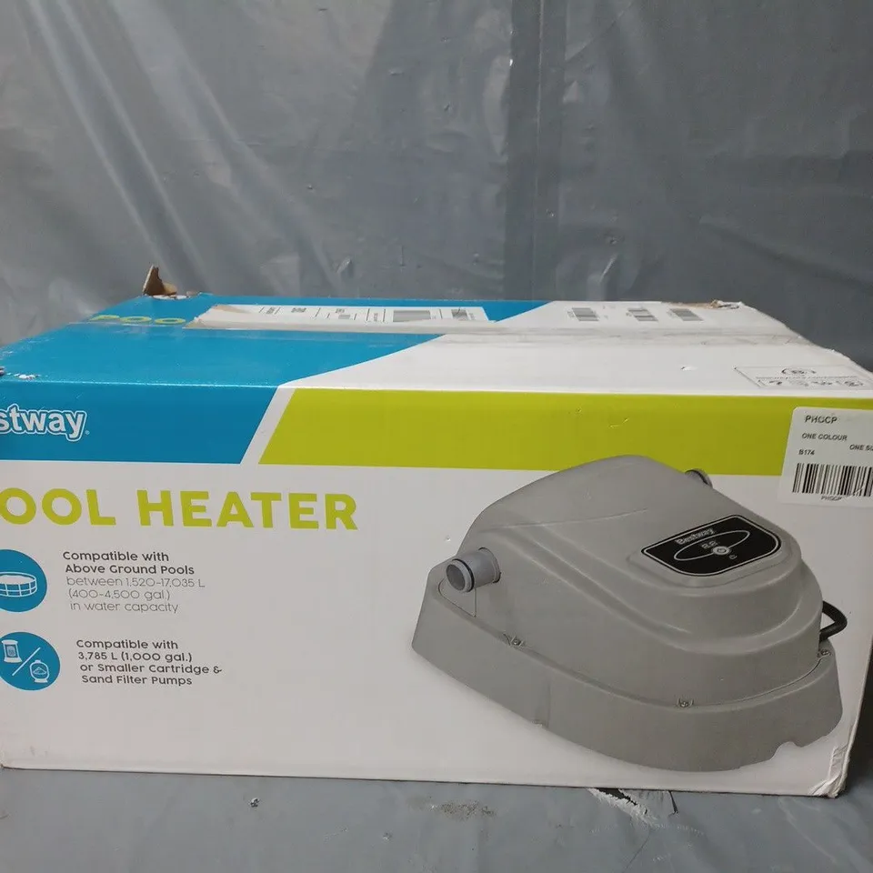 BOXED FLOW CLEAR POOL HEATER