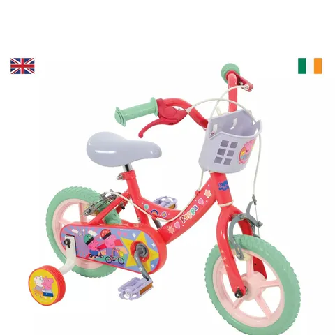 BOXED PEPA PIG MY FIRST 12 INCH BIKE (1 BOX)
