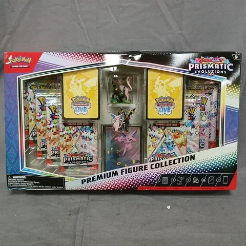 BOXED POKÉMON TCG: SCARLET & VIOLET—PRISMATIC EVOLUTIONS PREMIUM FIGURE COLLECTION 