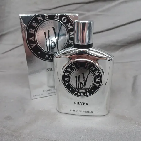 FIVE BOXED VARENS HOMME PARIS SILVER ULRIC DE VARENS NATURAL SPRAY 100ML