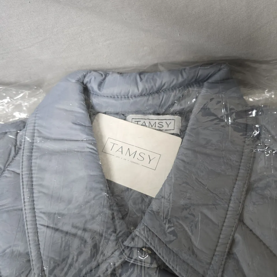 TAMSY GREY PADDED COAT MEDIUM, BAGGED