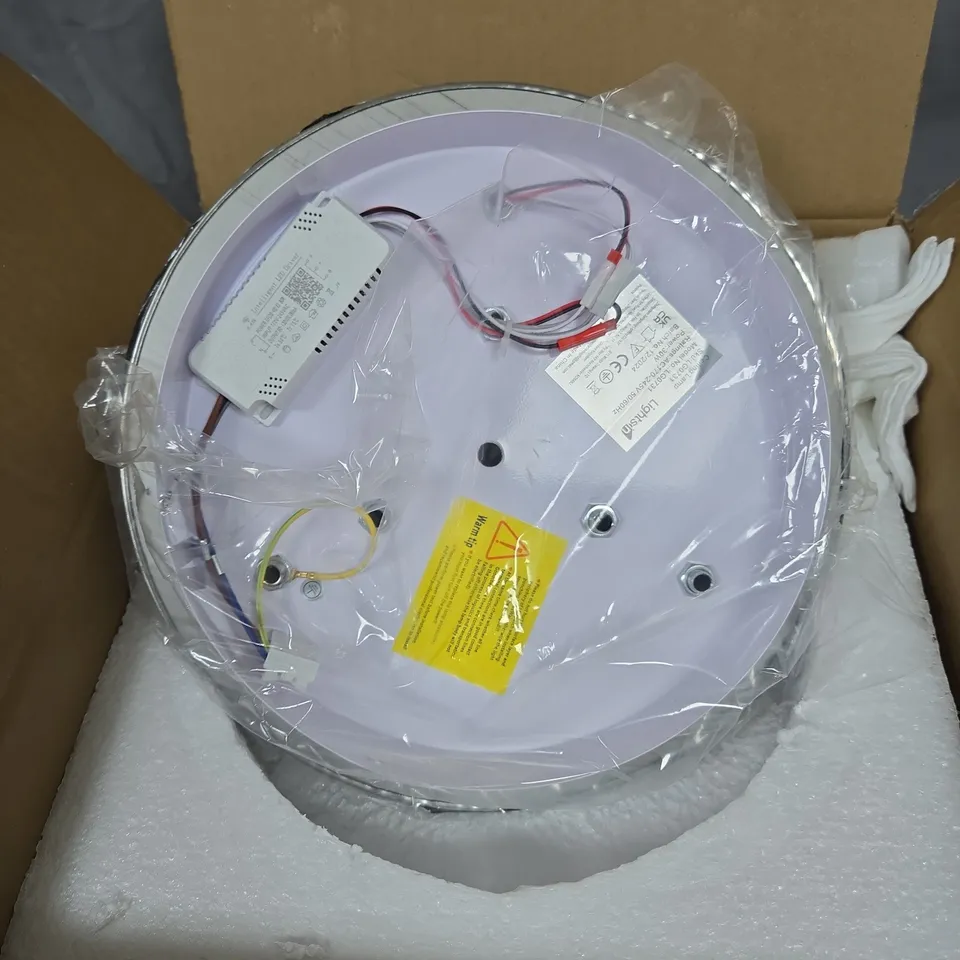 LIGHTSIN CIRCULAR LED CEILING LIGHT – ROUND, LAVENDER FINISH (BOXED)