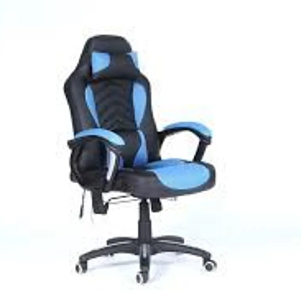 BOXED SIT BETTER WORK HARDER GAMING LOUNGER IN BLUE