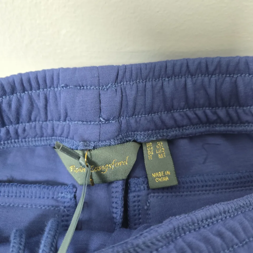 RUTH LANGSFORD BLUE TRACK PANTS – JOGGING BOTTOMS UK ST