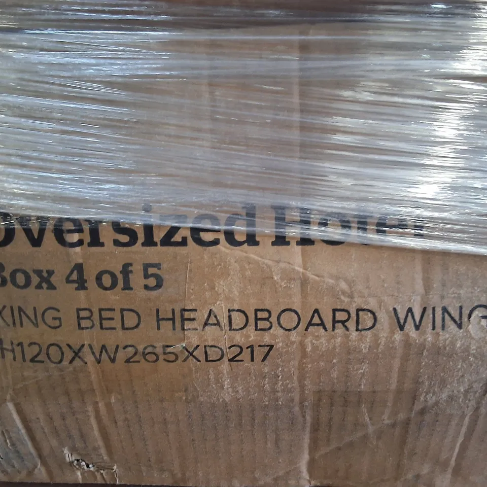 PALLET OF ASSORTED FLAT PACK FURNITURE PARTS 