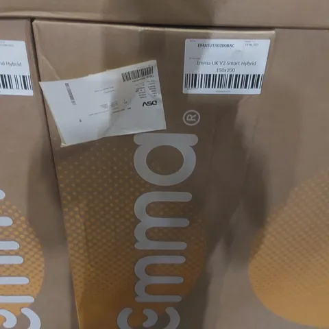 BRAND NEW BOXED EMMA UK V2 SMART HYBRID 150 x 200CM KING SIZE MATTRESS 
