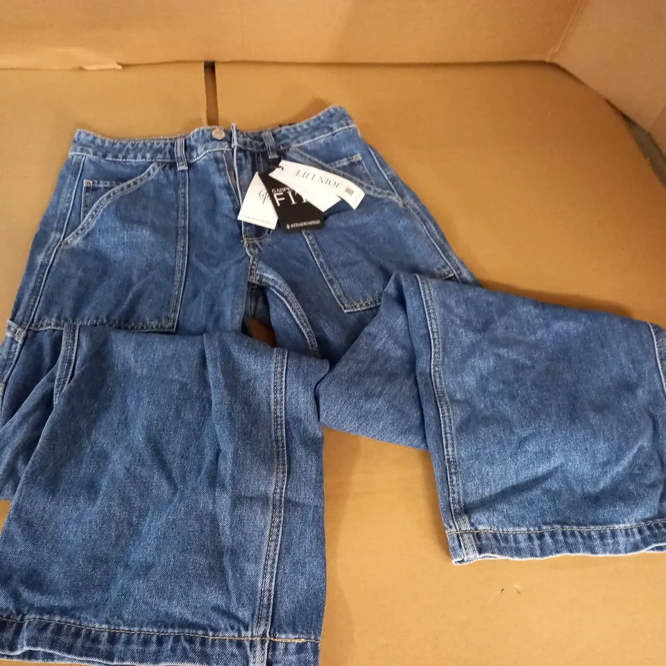 STRAIVARIUS CARPENTER FIT JEANS - UK 10